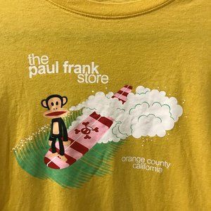The Paul Frank Store Yellow Graphic Tee